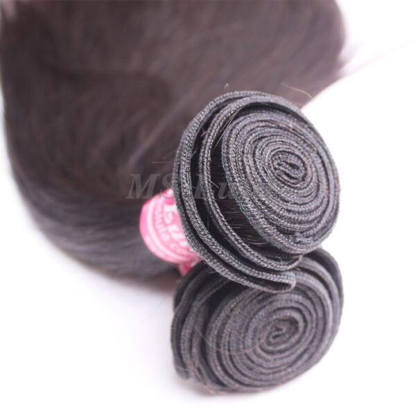 Virgin Hair Bundles Natural Straight 5pcs - Image 2